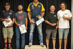 C Class: 2nd Clarrie Vazey & Rhys O'Brien, 1st Nathan Fogden & Mike Gibbons, 3rd Tony Hadland & Shayne Towers